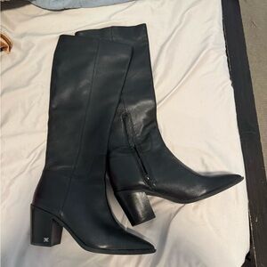 Sam Edelman Women's Lindsey Knee High Boot, Black